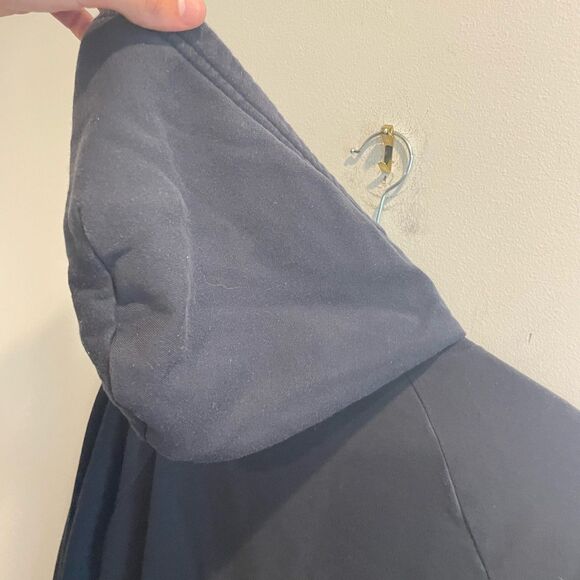 Under Armour Big Logo Hoodie Medium Gray Mens Athleisure Casual Pullover Grunge - Picture 3 of 9